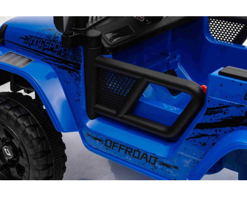 Дитячий акумуляторний позашляховик 4х4 СПОРТИВНИЙ синій