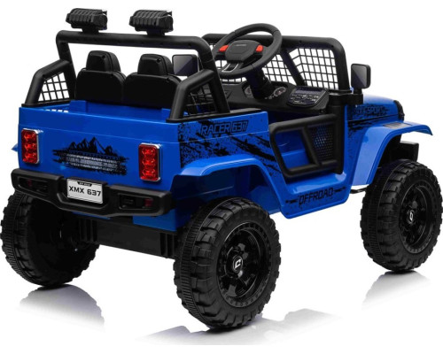 Дитячий акумуляторний позашляховик 4х4 СПОРТИВНИЙ синій
