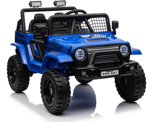 Дитячий акумуляторний позашляховик 4х4 СПОРТИВНИЙ синій