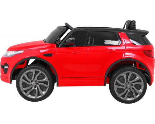 Дитяча акумуляторна машинка Land Rover Discovery Червона