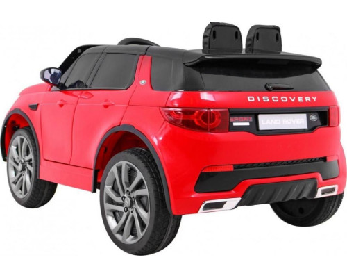 Дитяча акумуляторна машинка Land Rover Discovery Червона