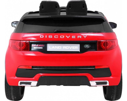 Дитяча акумуляторна машинка Land Rover Discovery Червона
