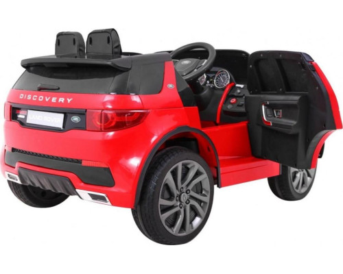Дитяча акумуляторна машинка Land Rover Discovery Червона