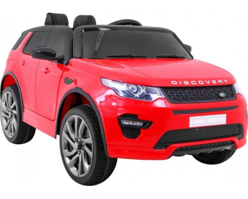 Дитяча акумуляторна машинка Land Rover Discovery Червона