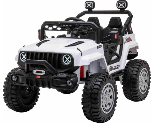 Дитячий акумуляторний позашляховик OFF ROAD Білий