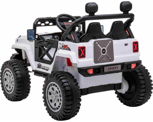 Дитячий акумуляторний позашляховик OFF ROAD Білий