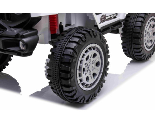 Дитячий акумуляторний позашляховик OFF ROAD Білий