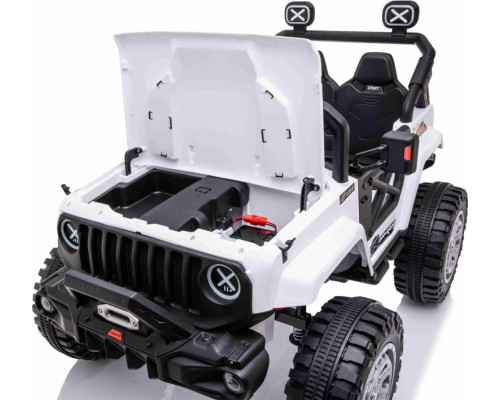 Дитячий акумуляторний позашляховик OFF ROAD Білий