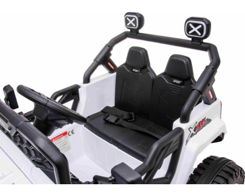 Дитячий акумуляторний позашляховик OFF ROAD Білий
