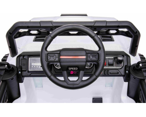 Дитячий акумуляторний позашляховик OFF ROAD Білий