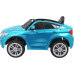 Дитяча акумуляторна машинка  BMW X6M Синя