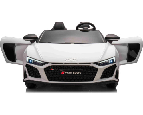 Дитяча акумуляторна машинка Audi Spyder R8 LIFT Біла
