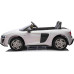 Дитяча акумуляторна машинка Audi Spyder R8 LIFT Біла