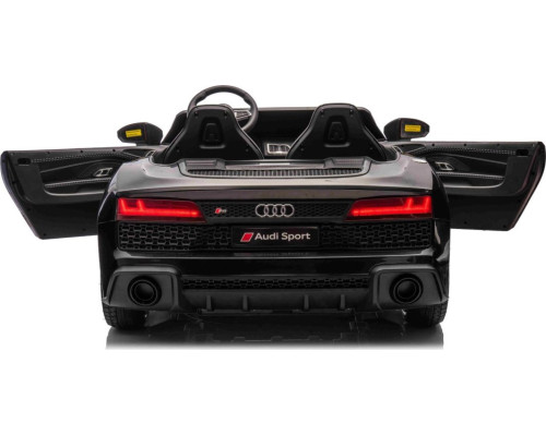 Дитяча акумуляторна машинка Audi Spyder R8 LIFT Чорна