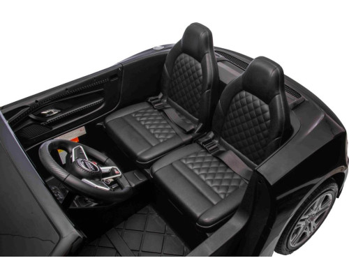 Дитяча акумуляторна машинка Audi Spyder R8 LIFT Чорна