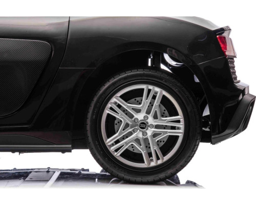 Дитяча акумуляторна машинка Audi Spyder R8 LIFT Чорна