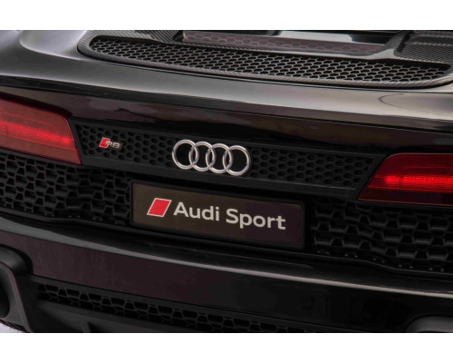 Дитяча акумуляторна машинка Audi Spyder R8 LIFT Чорна
