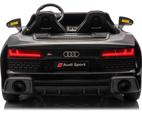 Дитяча акумуляторна машинка Audi Spyder R8 LIFT Чорна