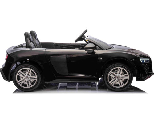 Дитяча акумуляторна машинка Audi Spyder R8 LIFT Чорна