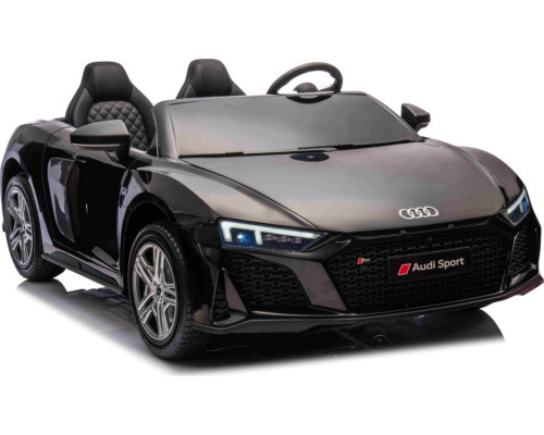 Дитяча акумуляторна машинка Audi Spyder R8 LIFT Чорна
