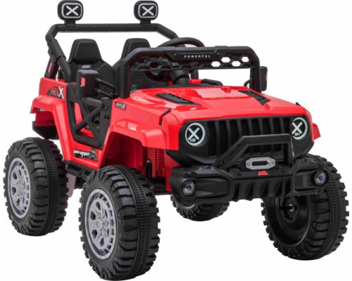 Дитячий акумуляторний позашляховик OFF ROAD Червоний