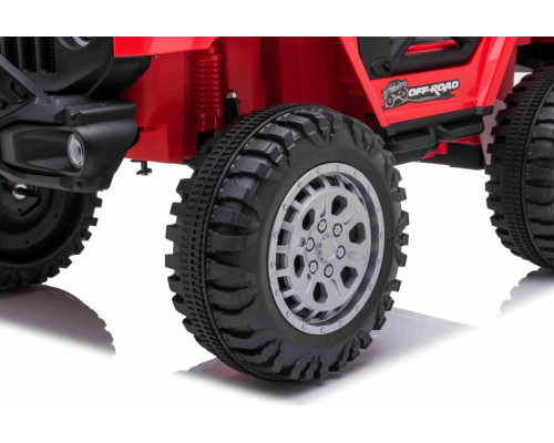 Дитячий акумуляторний позашляховик OFF ROAD Червоний