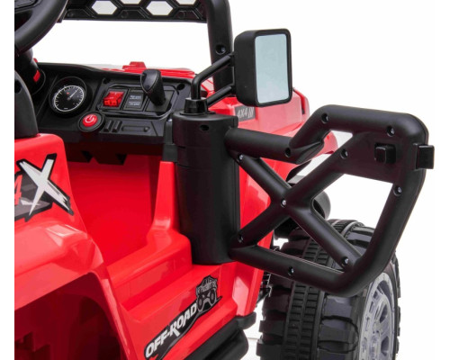 Дитячий акумуляторний позашляховик OFF ROAD Червоний