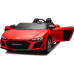 Дитяча акумуляторна машинка Audi Spyder R8 LIFT Червона