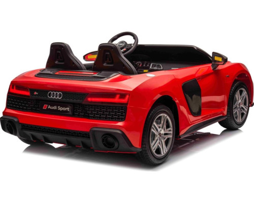 Дитяча акумуляторна машинка Audi Spyder R8 LIFT Червона