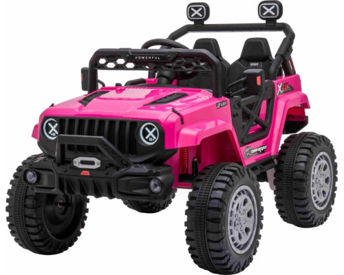 Дитячий акумуляторний позашляховик OFF ROAD Рожевий