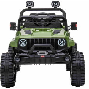 Дитячий акумуляторний позашляховик OFF ROAD Зелений