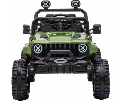 Дитячий акумуляторний позашляховик OFF ROAD Зелений
