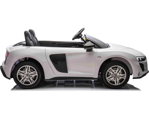 Дитяча акумуляторна машинка Audi Spyder R8 LIFT STRONG Біла