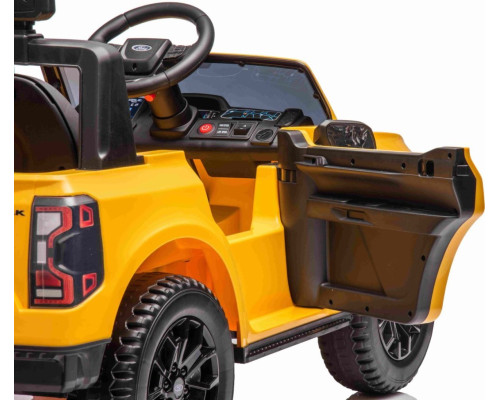 Дитяча акумуляторна машинка Ford Ranger LIFT Жовта