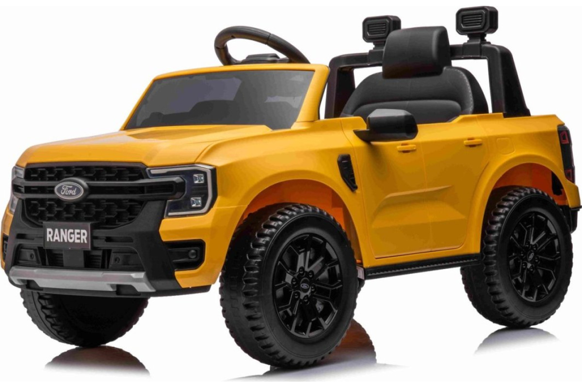 Дитяча акумуляторна машинка Ford Ranger LIFT Жовта