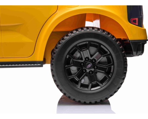 Дитяча акумуляторна машинка Ford Ranger LIFT Жовта