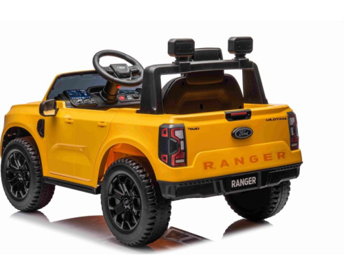 Дитяча акумуляторна машинка Ford Ranger LIFT Жовта