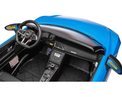 Дитяча акумуляторна машинка Audi Spyder R8 LIFT STRONG Синя Дитяча акумуляторна машинка Audi Spyder R8 LIFT STRONG Синя