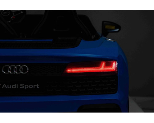 Дитяча акумуляторна машинка Audi Spyder R8 LIFT STRONG Синя Дитяча акумуляторна машинка Audi Spyder R8 LIFT STRONG Синя