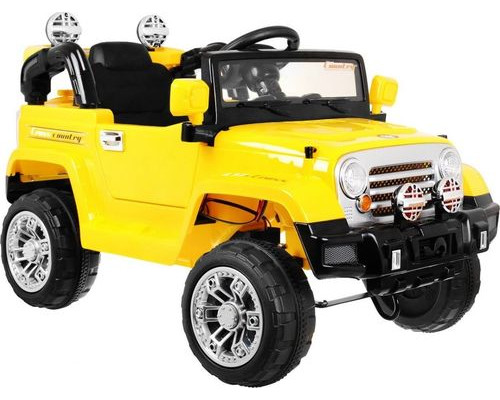 Дитячий акумуляторний позашляховик JJ  Жовтий