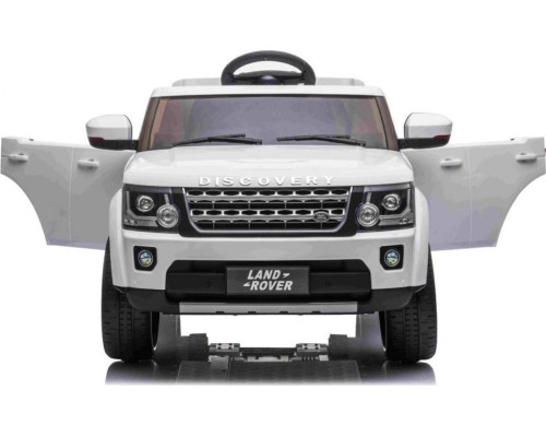 Дитяча акумуляторна машинка Land Rover Discovery Біла