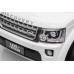 Дитяча акумуляторна машинка Land Rover Discovery Біла