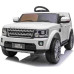 Дитяча акумуляторна машинка Land Rover Discovery Біла