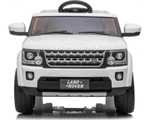 Дитяча акумуляторна машинка Land Rover Discovery Біла