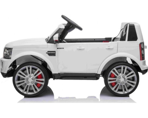 Дитяча акумуляторна машинка Land Rover Discovery Біла