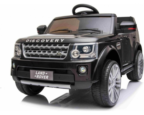 Дитяча акумуляторна машинка Land Rover Discovery Чорна