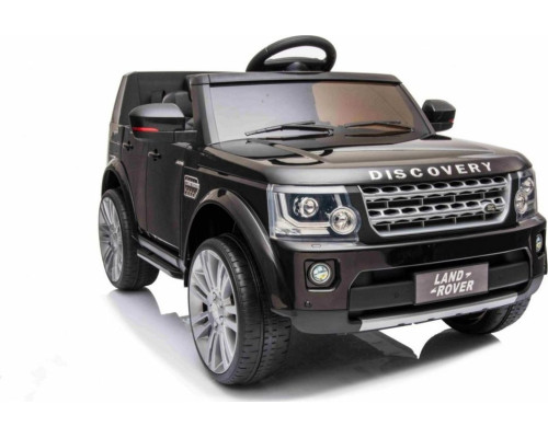 Дитяча акумуляторна машинка Land Rover Discovery Чорна