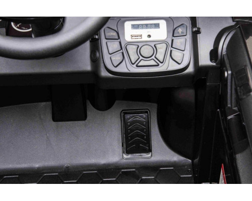 Дитяча акумуляторна машинка Land Rover Discovery Чорна