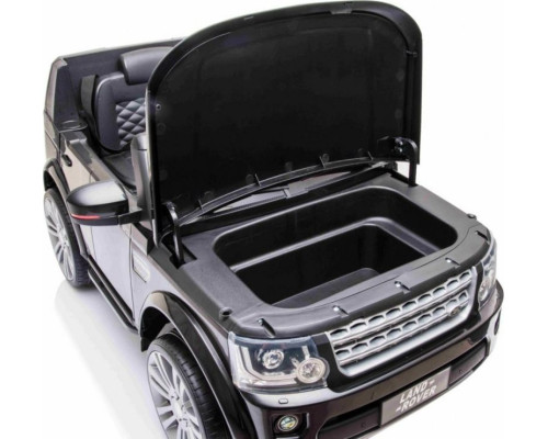 Дитяча акумуляторна машинка Land Rover Discovery Чорна