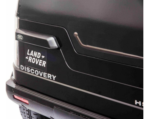 Дитяча акумуляторна машинка Land Rover Discovery Чорна